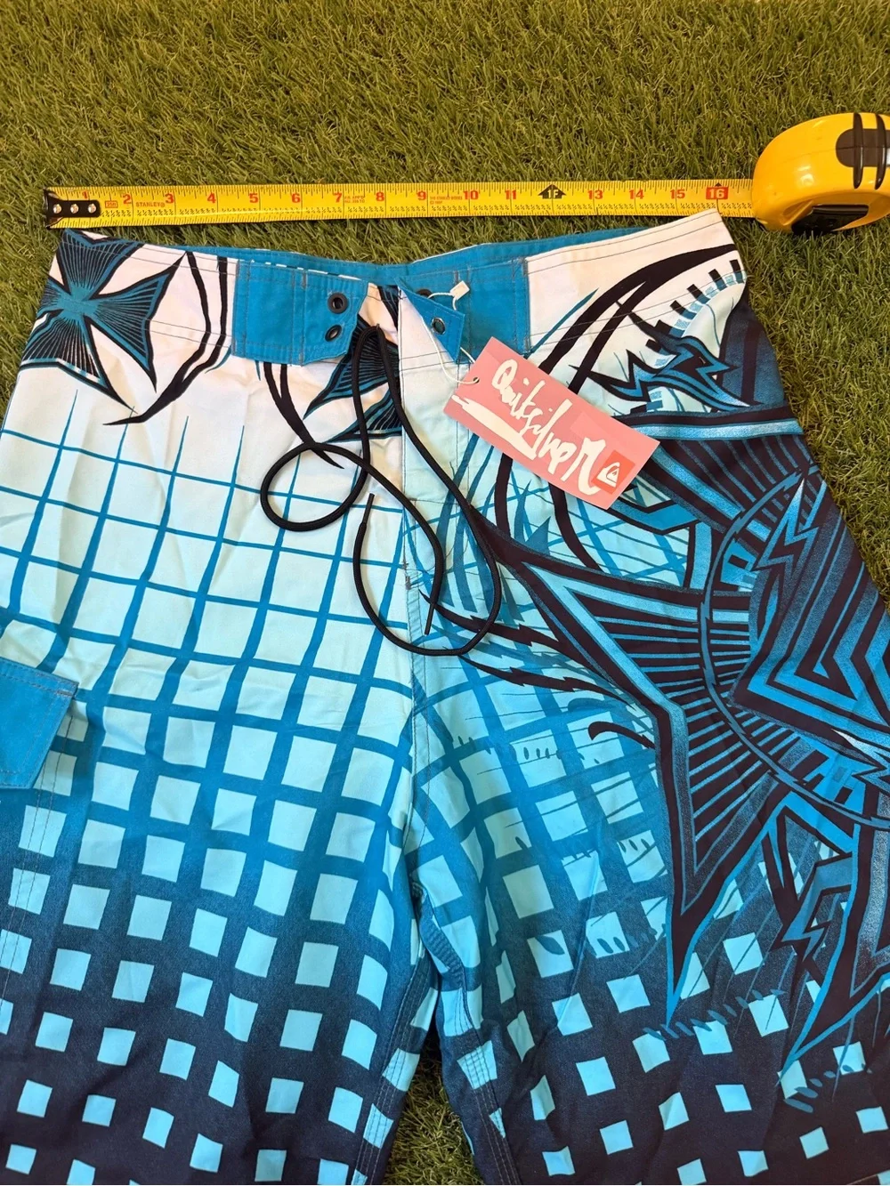 Quiksilver Men’s Blue Gradient Starboard Board Shorts
